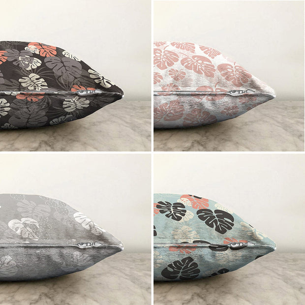 Hillkar Global Set 4 fete perna decorative din poliester si bumbac, Derya RKYK380 Multicolor, 43 x 43 cm