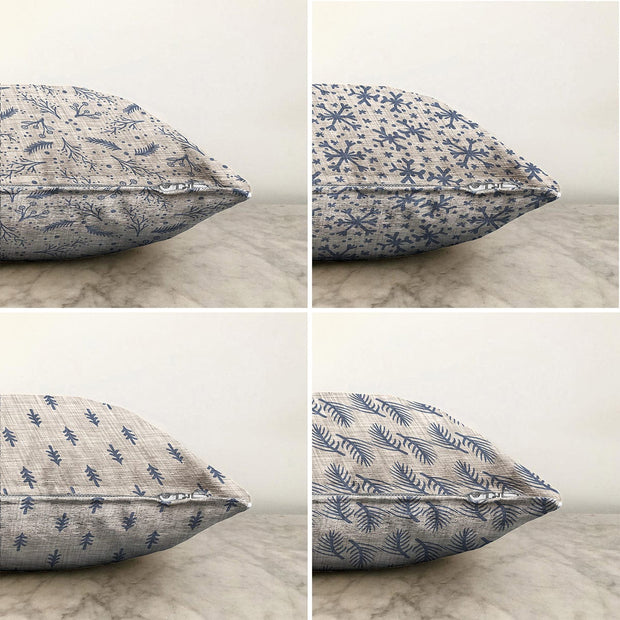 Hillkar Global Set 4 fete perna decorative din poliester si bumbac, Ebru RKYK208 Multicolor, 43 x 43 cm