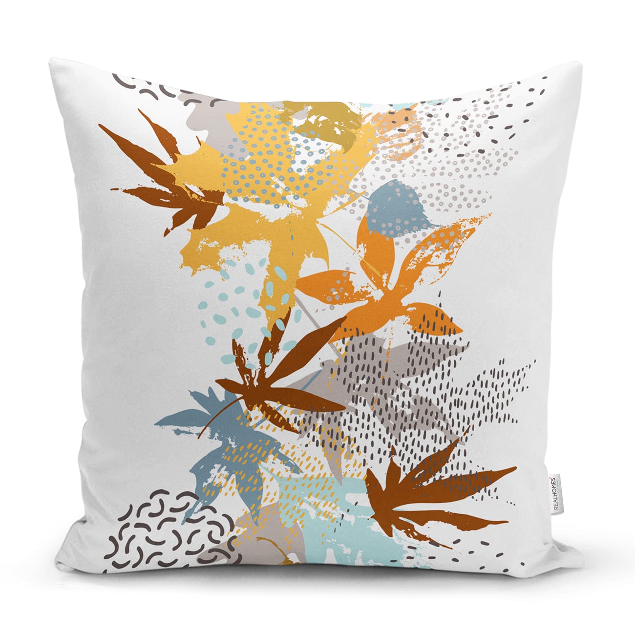 Hillkar Global Set 4 fete perna decorative din poliester si bumbac, Farah RKYK70 Multicolor, 43 x 43 cm