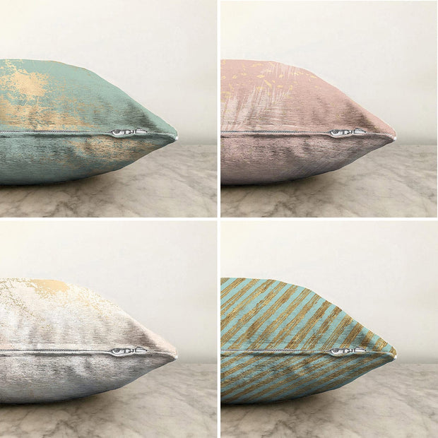 Hillkar Global Set 4 fete perna decorative din poliester si bumbac, Gulgun RKYK366 Multicolor, 43 x 43 cm