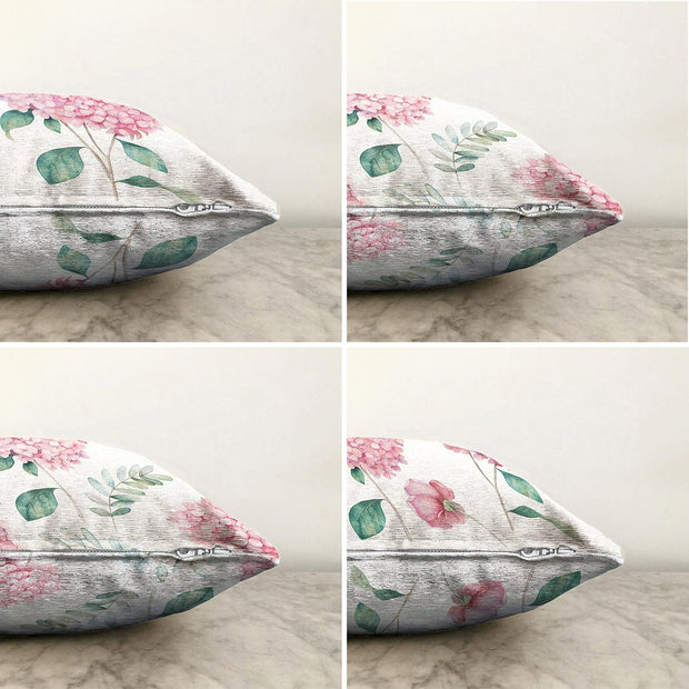 Hillkar Global Set 4 fete perna decorative din poliester si bumbac, Guven RKYK432 Multicolor, 43 x 43 cm