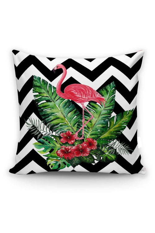 Hillkar Global Set 4 fete perna decorative din poliester si bumbac, Kenan RKYK160 Multicolor, 43 x 43 cm