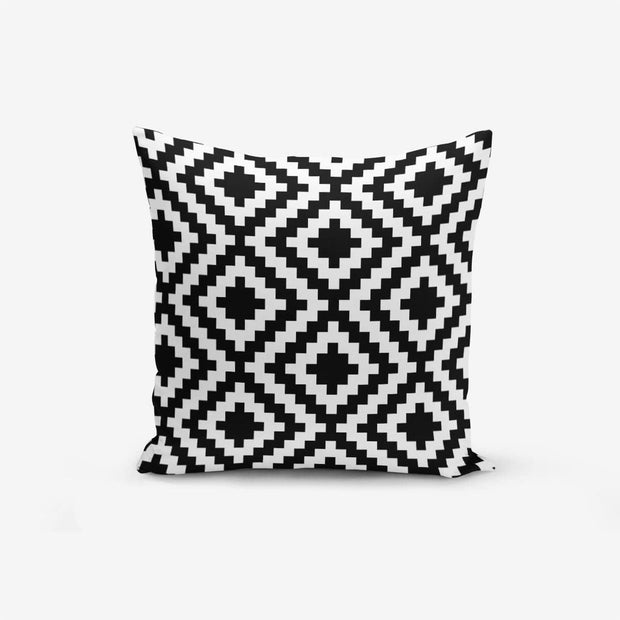 Hillkar Global Set 4 fete perna decorative din poliester si bumbac, Lale RKYK116 Multicolor, 43 x 43 cm