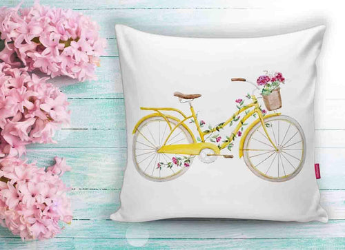 Hillkar Global Set 4 fete perna decorative din poliester si bumbac, Lale RKYK119 Multicolor, 43 x 43 cm