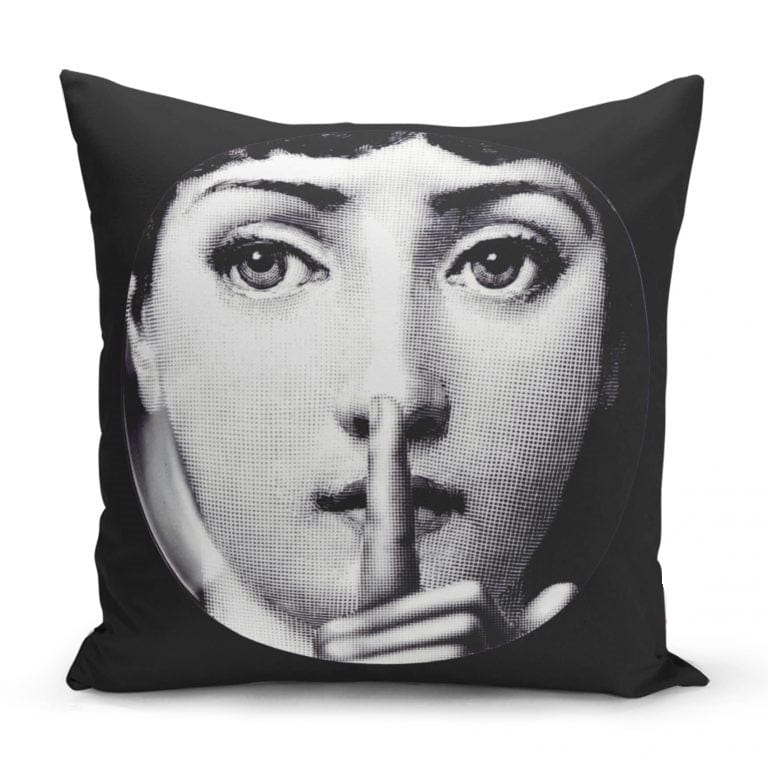 Hillkar Global Set 4 fete perna decorative din poliester si bumbac, Lale RKYK158 Multicolor, 43 x 43 cm