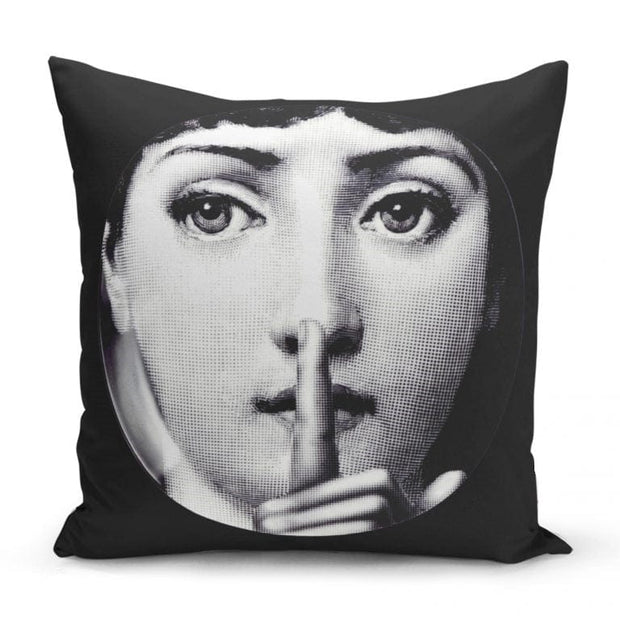 Hillkar Global Set 4 fete perna decorative din poliester si bumbac, Lale RKYK158 Multicolor, 43 x 43 cm