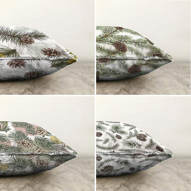 Hillkar Global Set 4 fete perna decorative din poliester si bumbac, Melike RKYK373 Multicolor, 43 x 43 cm