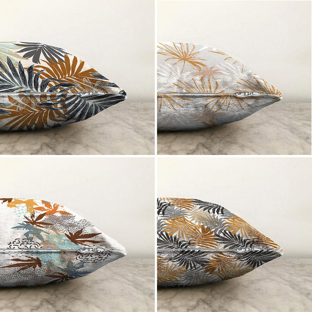 Hillkar Global Set 4 fete perna decorative din poliester si bumbac, Murat RKYK216 Multicolor, 43 x 43 cm