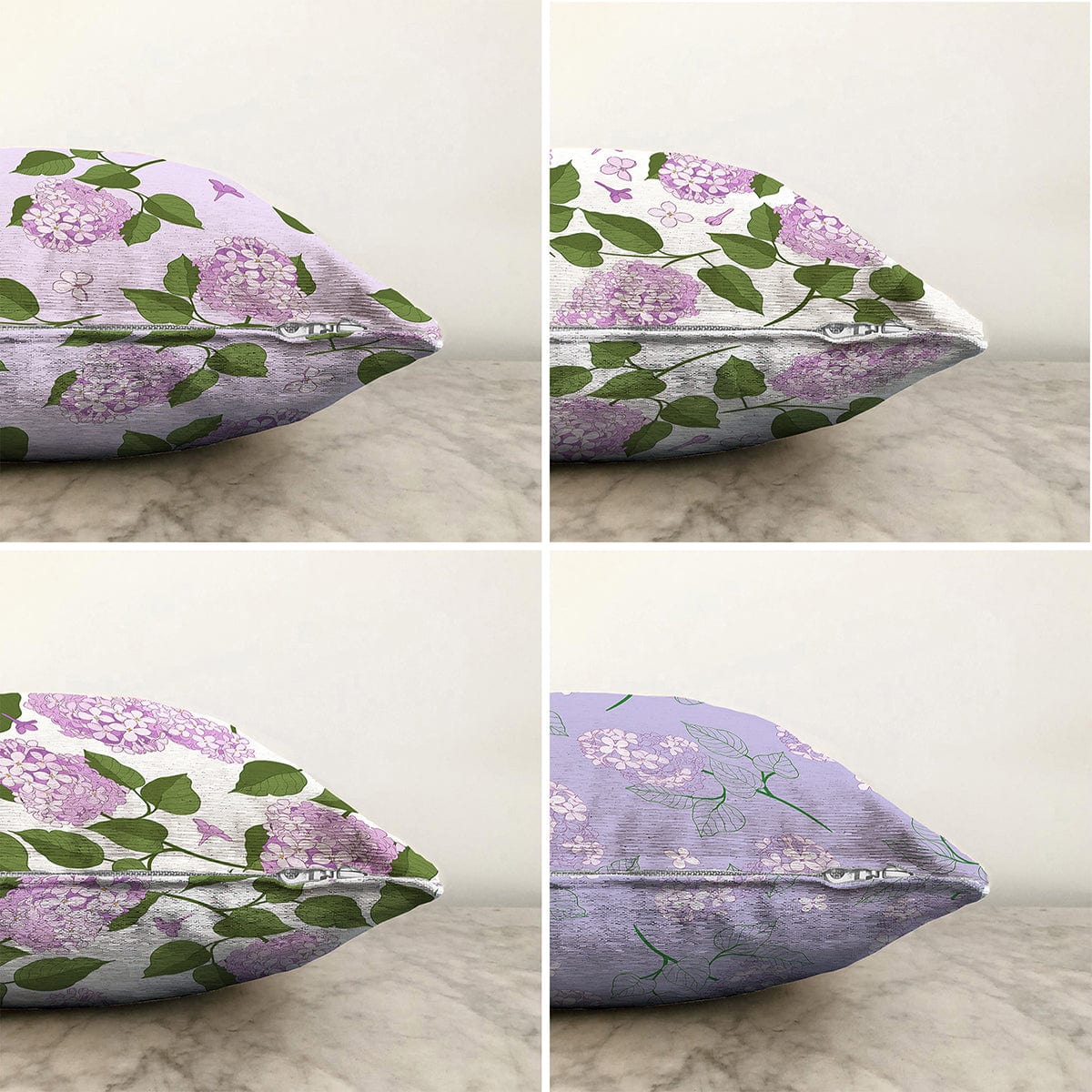 Hillkar Global Set 4 fete perna decorative din poliester si bumbac, Omer RKYK387 Multicolor, 43 x 43 cm