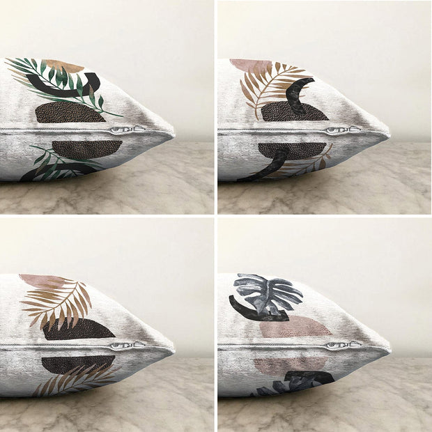 Hillkar Global Set 4 fete perna decorative din poliester si bumbac, Onur RKYK199 Multicolor, 43 x 43 cm