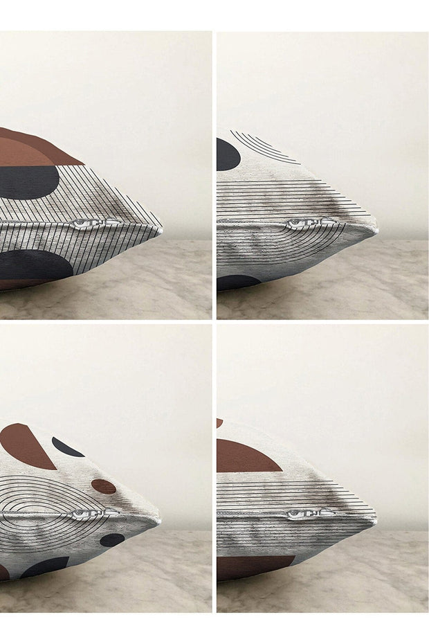 Hillkar Global Set 4 fete perna decorative din poliester si bumbac, Onur RKYK436 Multicolor, 43 x 43 cm