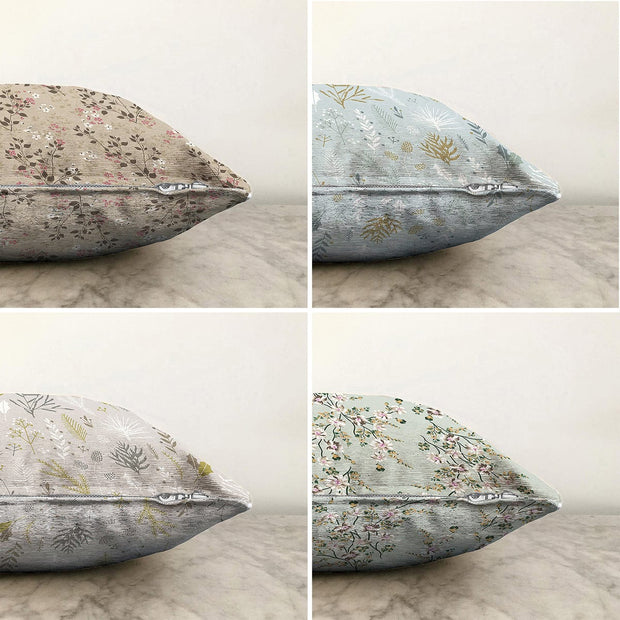 Hillkar Global Set 4 fete perna decorative din poliester si bumbac, Umay RKYK408 Multicolor, 43 x 43 cm