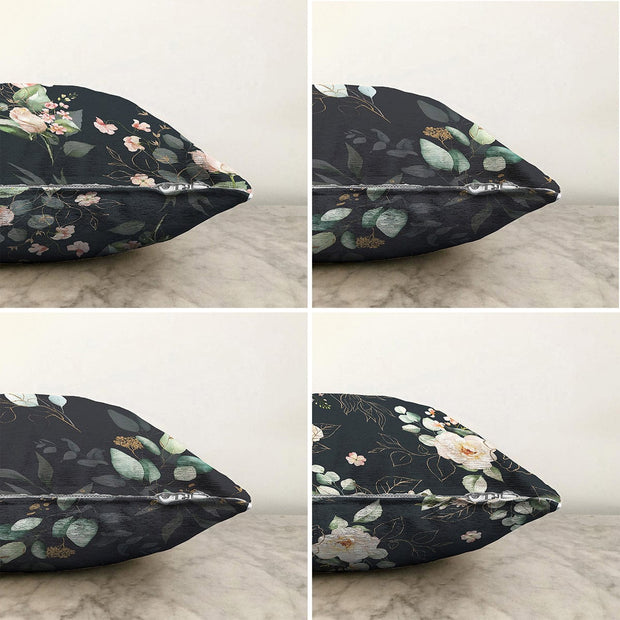 Hillkar Global Set 4 fete perna decorative din poliester si bumbac, Umay RKYK409 Multicolor, 43 x 43 cm