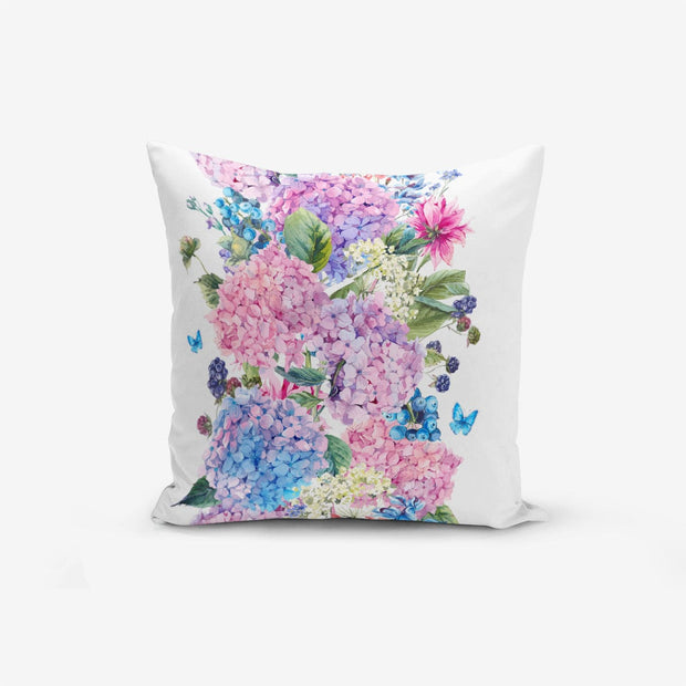 Hillkar Global Set 4 fete perna decorative din poliester si bumbac, Yasemin RKYK138 Multicolor, 43 x 43 cm