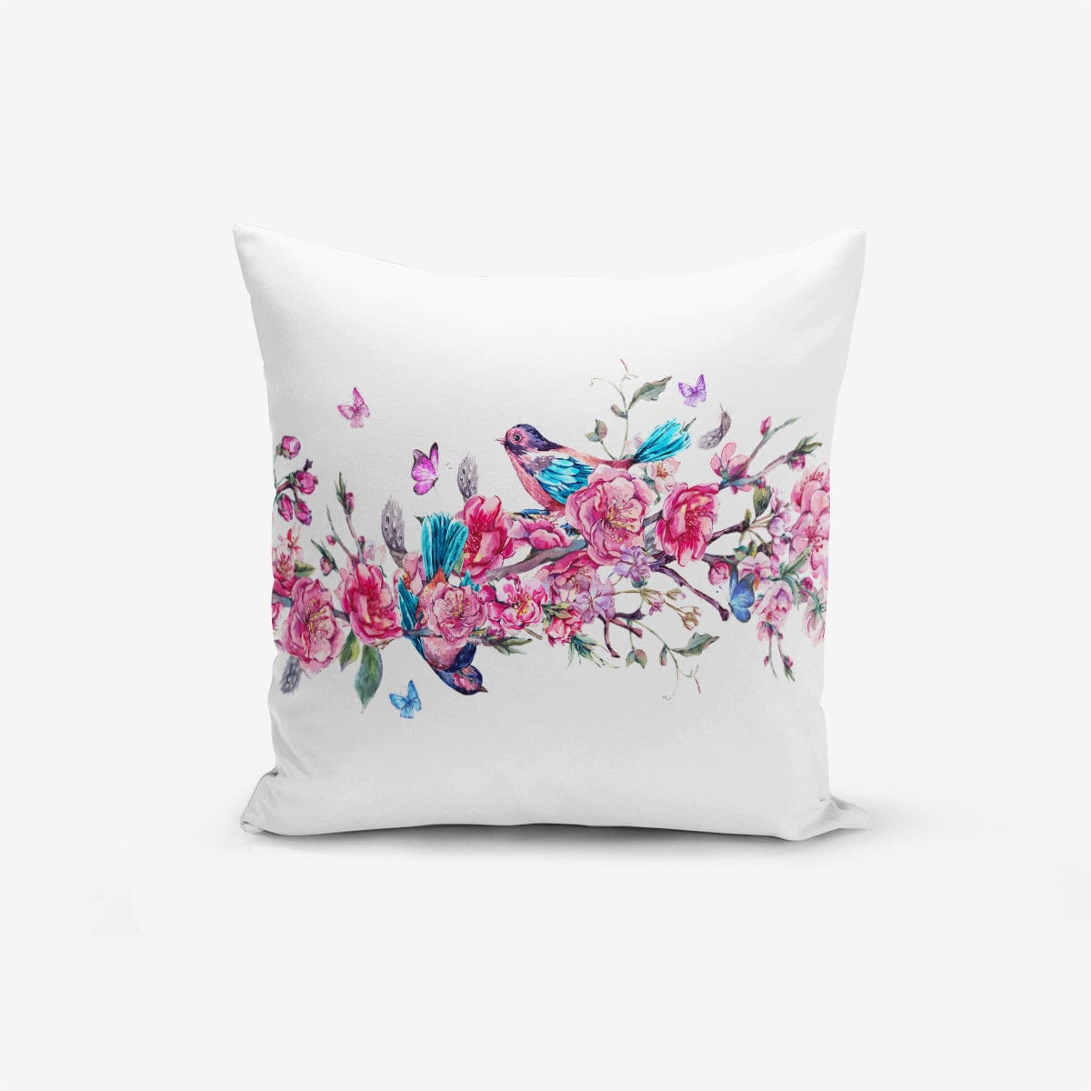 Hillkar Global Set 4 fete perna decorative din poliester si bumbac, Yasemin RKYK138 Multicolor, 43 x 43 cm