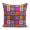 Hillkar Global Set 4 fete perna decorative din poliester si bumbac, Yldiko RKYK460 Multicolor, 43 x 43 cm