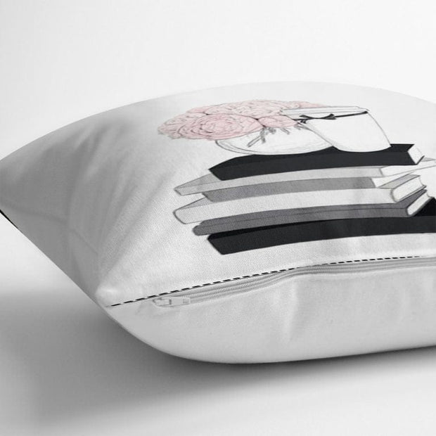 Hillkar Global Set 4 fete perna decorative din poliester si bumbac, Zeynep RKYK482 Multicolor, 43 x 43 cm