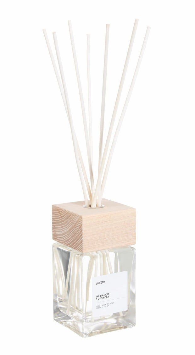 Set aromaterapie cu betisoare parfumate, Bianco White Tea / Orchid (2)