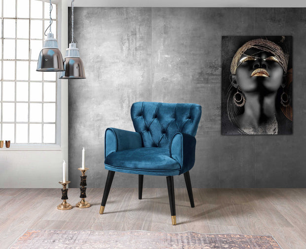 Set Canapea Fixa 2 Locuri + 2 Fotolii Fixe, Vegas Petrol (3)