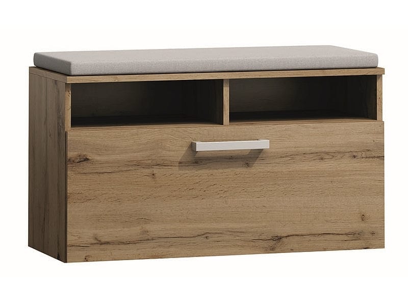 Set de mobila hol din pal, 3 piese, Peer-003 Stejar Wotan (1)