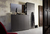 Set de mobila hol din pal, 3 piese, Vicenza Large Antracit / Wenge