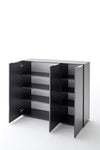 Set de mobila hol din pal, 3 piese, Vicenza Large Antracit / Wenge (2)