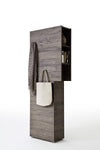 Set de mobila hol din pal, 3 piese, Vicenza Large Antracit / Wenge (4)