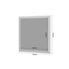 Set de mobila hol din pal si MDF, 5 piese, Gala V52 Large Bej / Nuc Pacific (12)