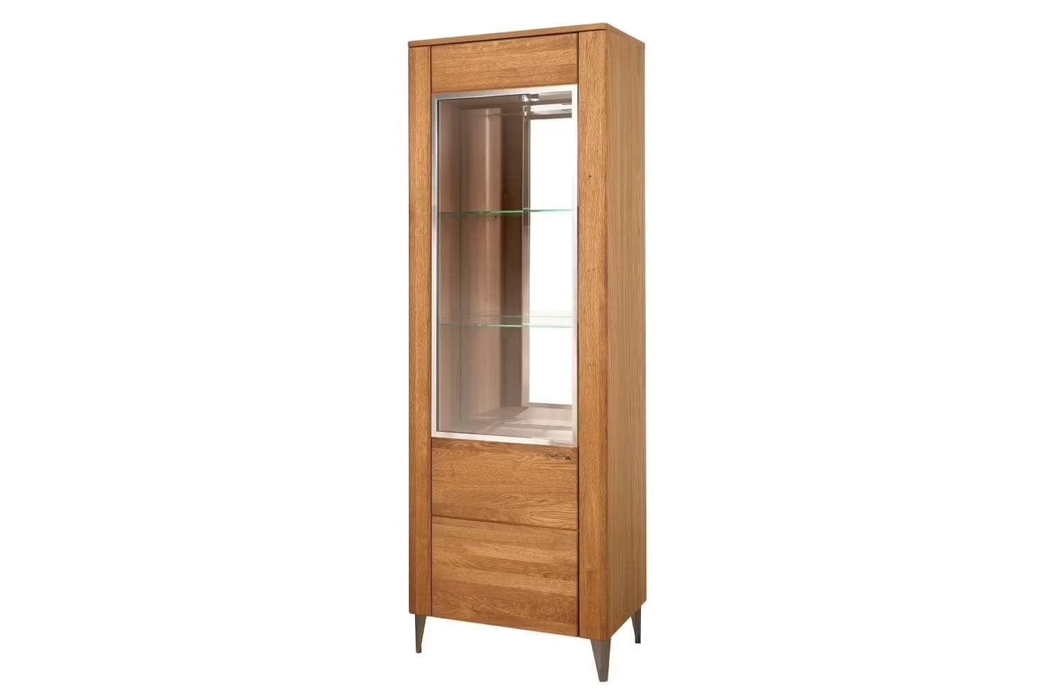 Set de mobila living din pal, furnir si lemn, 6 piese Latina Stejar Honey (8)