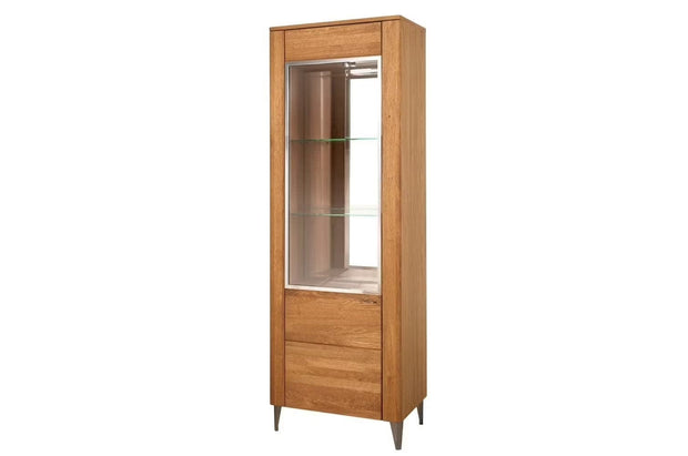 Set de mobila living din pal, furnir si lemn, 6 piese Latina Stejar Honey (8)