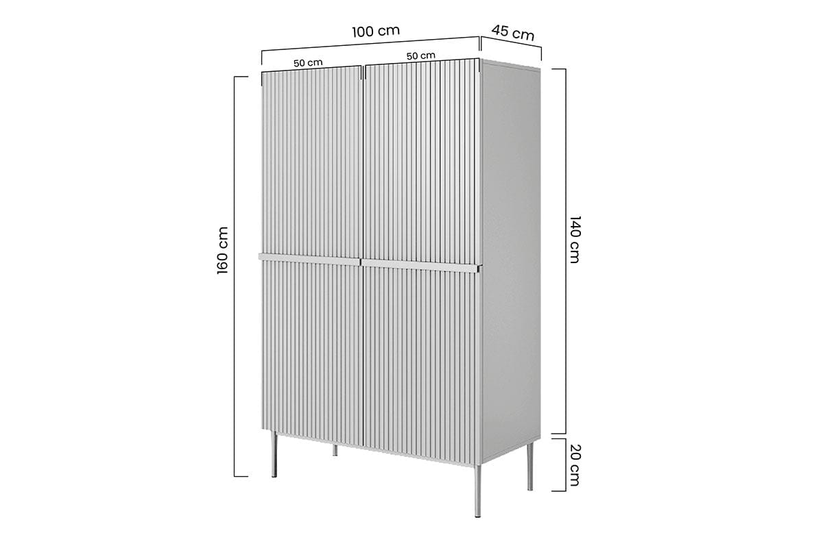 Set de mobila living din pal, MDF si metal, 4 piese, Nicole Slim Roz Antic / Auriu (3)