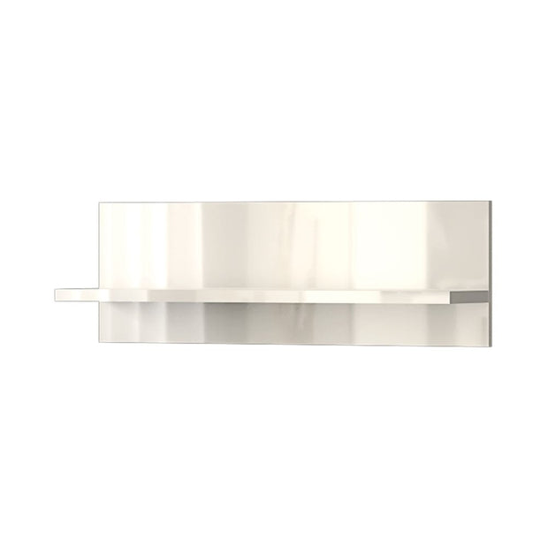 Set de mobila living din pal si MDF, cu LED inclus, 6 piese Piano II Bej (2)