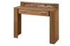 Set Mobila Dormitor din furnir si pal, cu pat 200 x 140 cm, 6 piese Velvet Stejar Rustic / Bej (6)