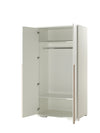 Set Mobila dormitor din pal, pentru copii 3 piese London Alb / Natural, 200 x 90 cm (7)