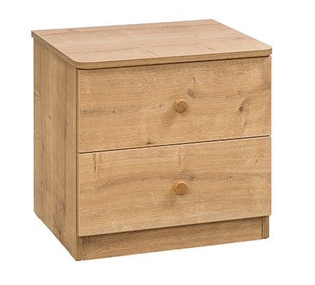 Set Mobila dormitor din pal, pentru tineret 5 piese Mocha Nature (2)