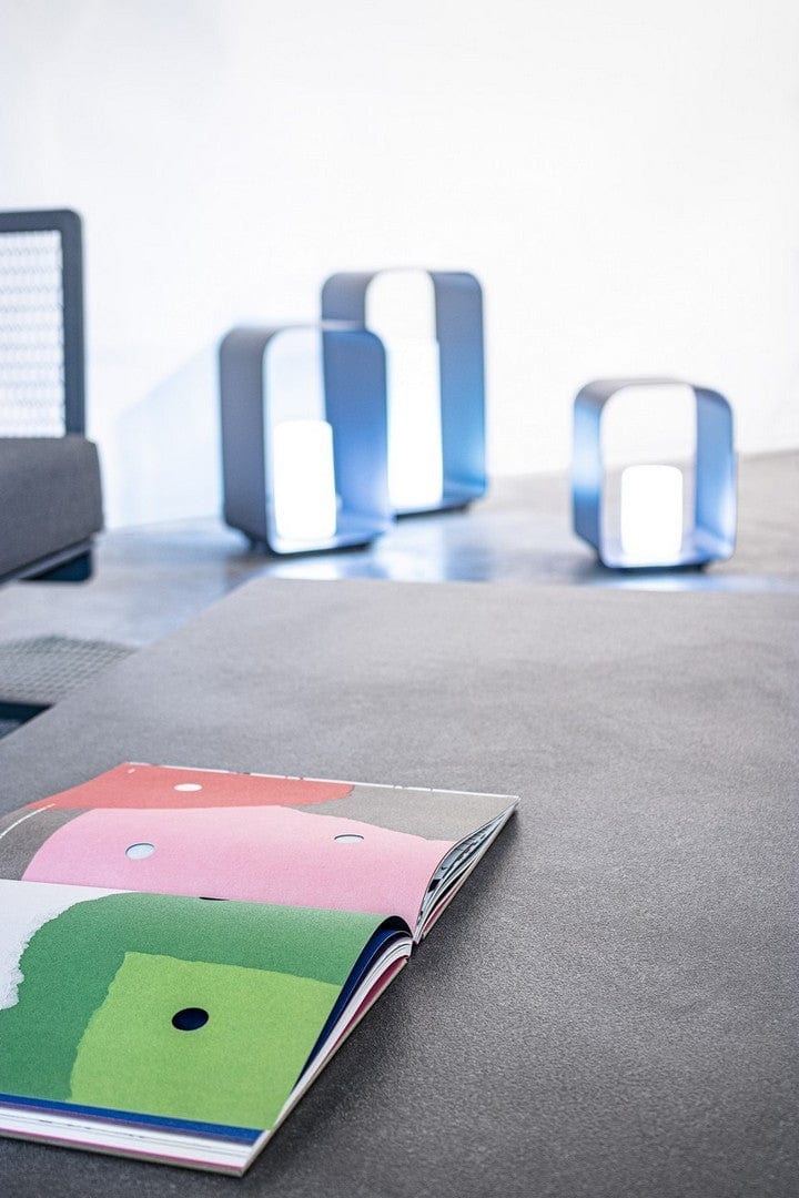 Set mobilier modular pentru gradina / terasa Althea Antracit, coltar 5 locuri + masa de cafea (6)