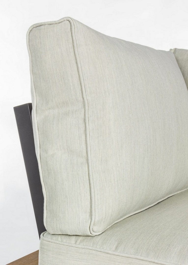 Set mobilier modular pentru gradina / terasa Elias Bej / Natural / Antracit, coltar 5 locuri + masa de cafea (6)