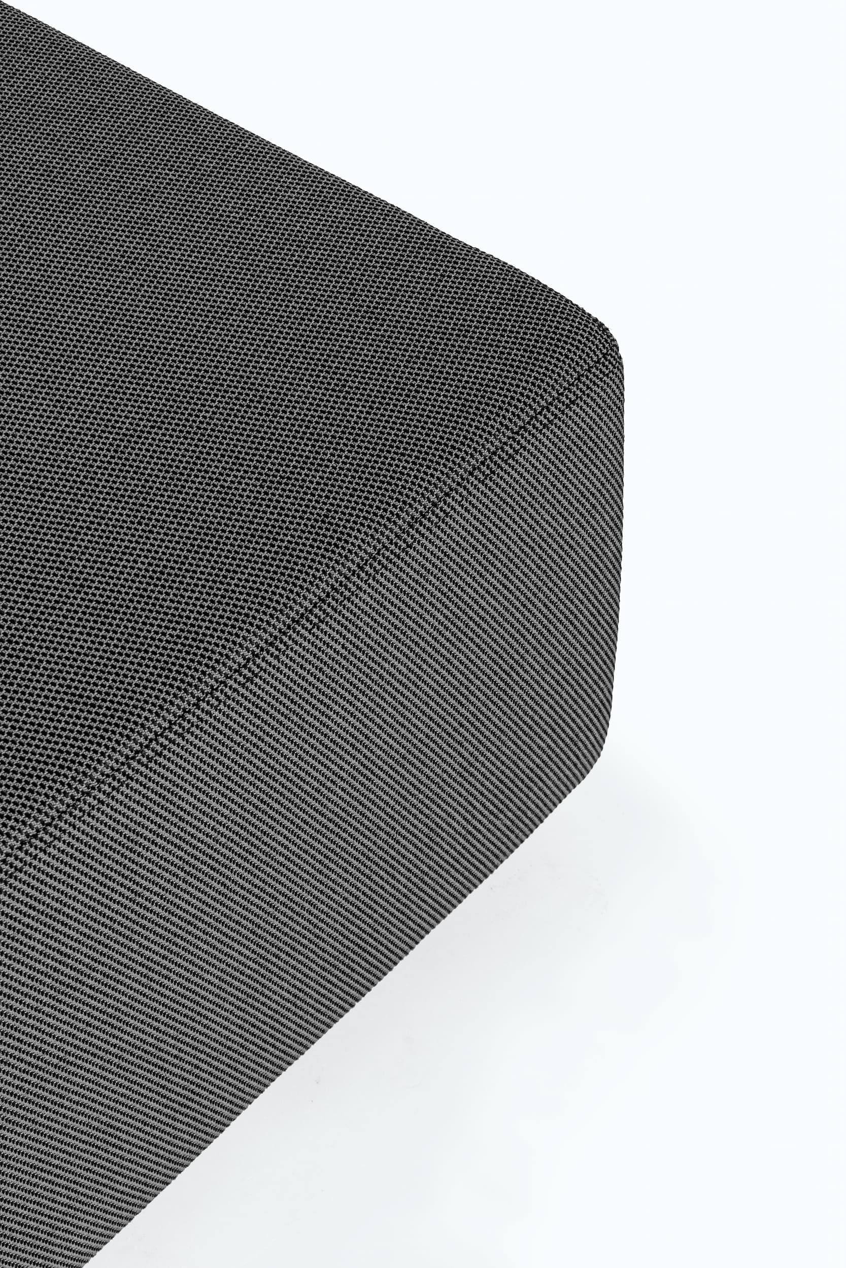 Set mobilier modular pentru gradina / terasa, Piper Antracit, coltar 5 locuri + taburet (18)