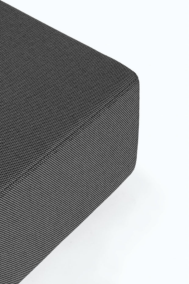 Set mobilier modular pentru gradina / terasa, Piper Antracit, coltar 5 locuri + taburet (18)