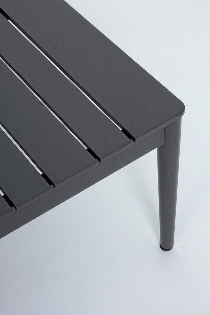 Set mobilier modular pentru gradina / terasa Rafael Antracit, coltar 5 locuri + masa de cafea (12)