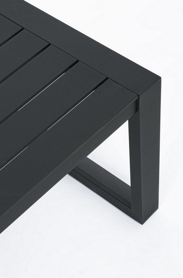Set mobilier pentru gradina / terasa, Captiva Gri / Antracit, 2 fotolii + canapea 2 locuri + masa de cafea (9)