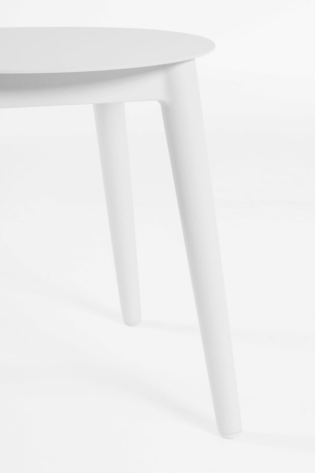 Set mobilier pentru gradina / terasa, Isabela Bej / Alb, 2 fotolii + masa de cafea (10)