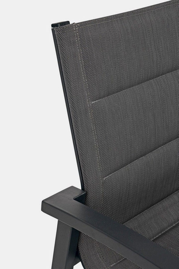 Set mobilier pentru gradina / terasa, Laiken Antracit, 2 fotolii + canapea 2 locuri + masa de cafea (7)