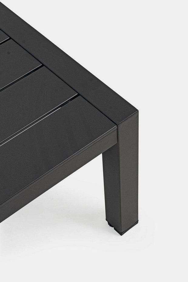 Set mobilier pentru gradina / terasa, Laiken Antracit, 2 fotolii + canapea 2 locuri + masa de cafea (9)