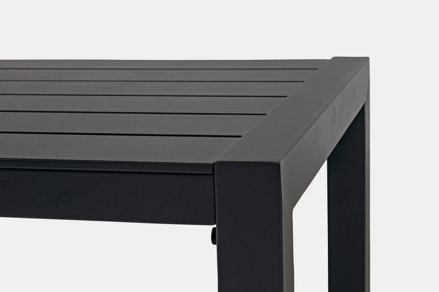 Set mobilier pentru gradina / terasa, Laiken Antracit, 2 fotolii + canapea 2 locuri + masa de cafea (10)