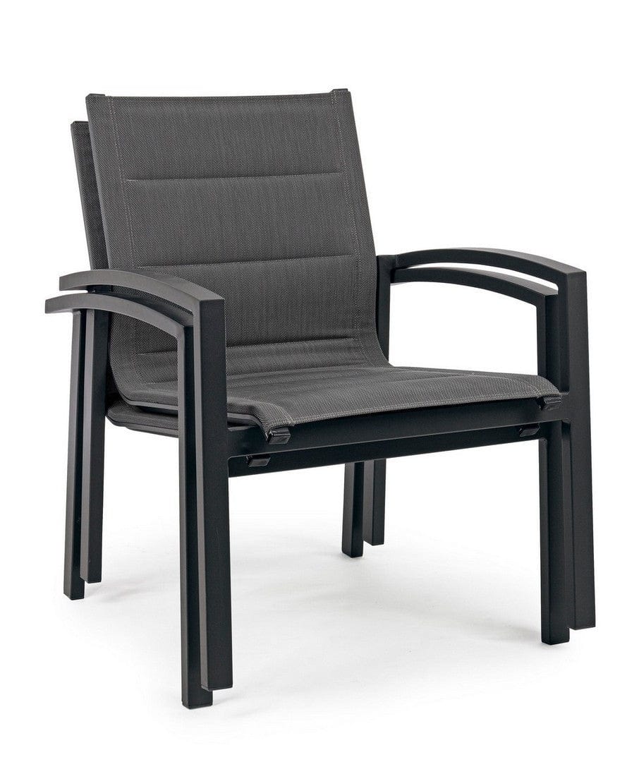 Set mobilier pentru gradina / terasa, Laiken Antracit, 2 fotolii + canapea 2 locuri + masa de cafea (11)