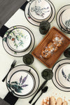 Asir Set vesela din ceramica, Tyo Multicolor, 18 piese