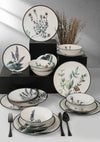 Asir Set vesela din ceramica, Tyo Multicolor, 18 piese