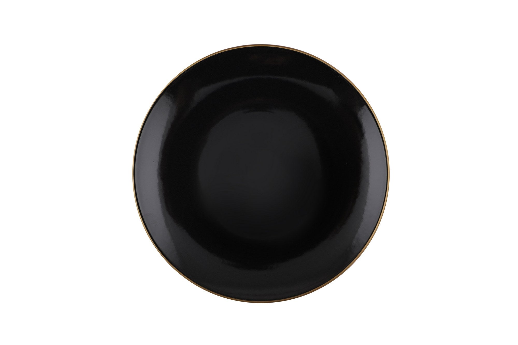 Asir Set vesela din ceramica, Tysa Shine Negru / Auriu, 24 piese