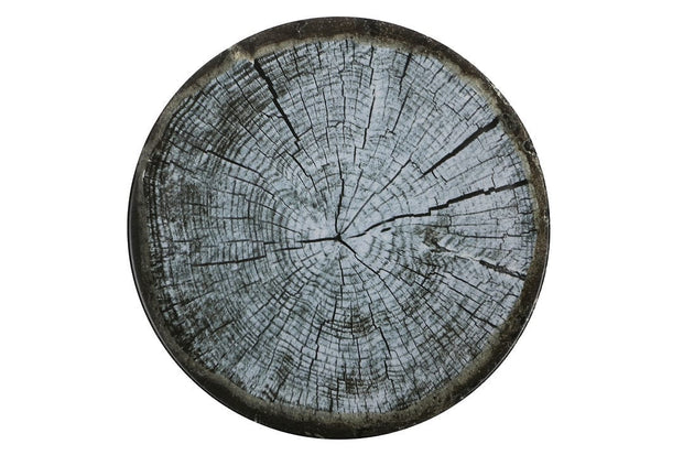 Asir Set vesela din nano portelan, Jamilyn Dinner Albastru / Negru, 24 piese